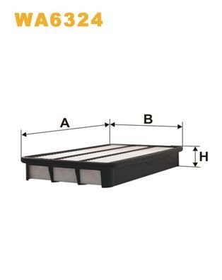 WIX FILTERS WA6324: Õhufilter