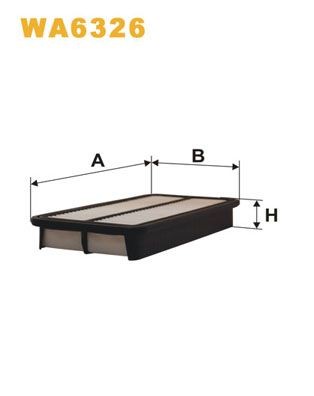 WIX FILTERS WA6326: Õhufilter