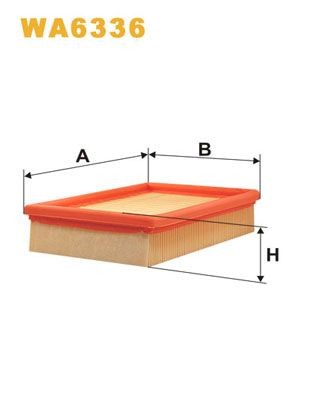 WIX FILTERS WA6336: Õhufilter
