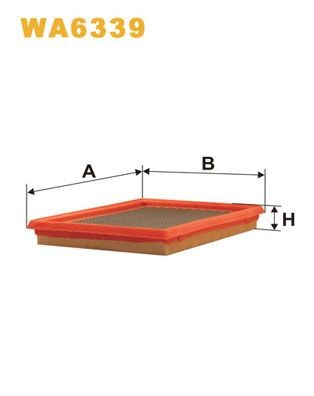 WIX FILTERS WA6339: Õhufilter