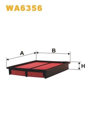 WIX FILTERS WA6356: Gaisa filtrs