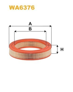WIX FILTERS WA6376: Luftfilter