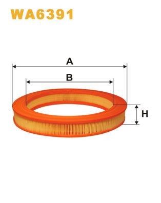 WIX FILTERS WA6391: Luchtfilter