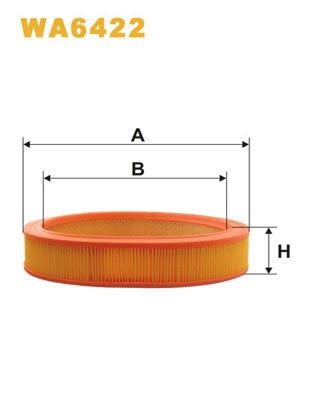 WIX FILTERS WA6422: Õhufilter