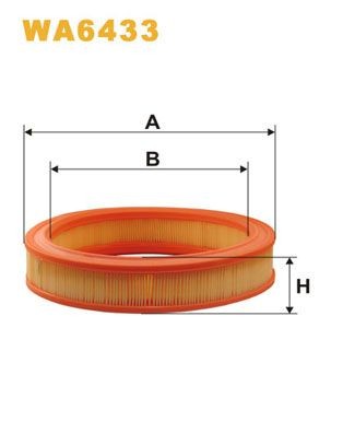 WIX FILTERS WA6433: Õhufilter