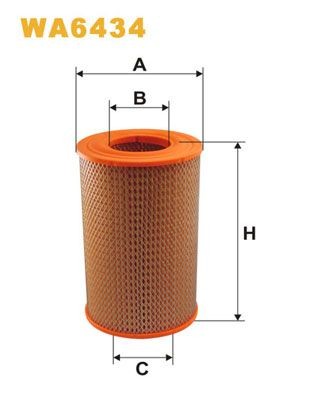 WIX FILTERS WA6434: Õhufilter