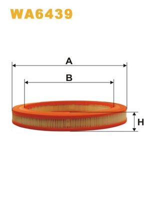 WIX FILTERS WA6439: Õhufilter