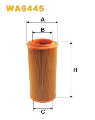 WIX FILTERS WA6445: Õhufilter