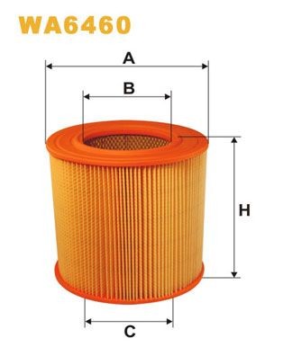 WIX FILTERS WA6460: Vzduchový filtr