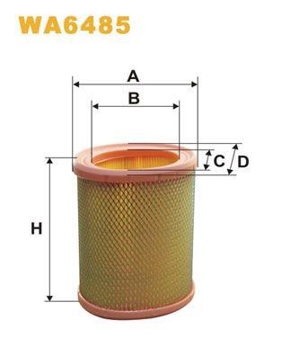 WIX FILTERS WA6485: Õhufilter