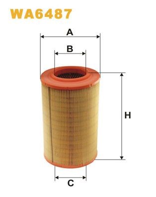 WIX FILTERS WA6487: Õhufilter