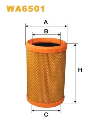 WIX FILTERS WA6501: Õhufilter