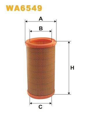 WIX FILTERS WA6549: Õhufilter
