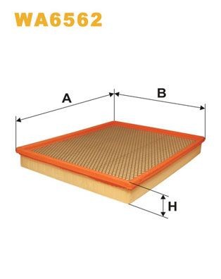 WIX FILTERS WA6562: Õhufilter