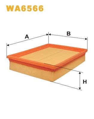 WIX FILTERS WA6566: Õhufilter