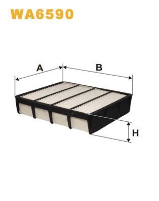 WIX FILTERS WA6590: Filtro aria