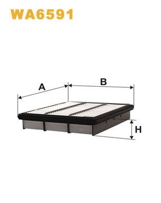 WIX FILTERS WA6591: Luftfilter