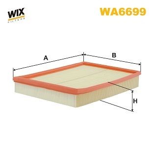 WIX FILTERS WA6699: Õhufilter