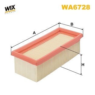 WIX FILTERS WA6728: Õhufilter