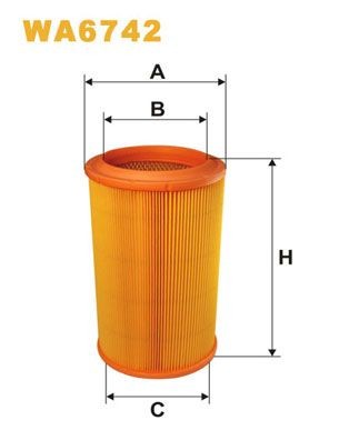 WIX FILTERS WA6742: Luftfilter