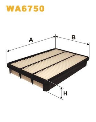 WIX FILTERS WA6750: Õhufilter