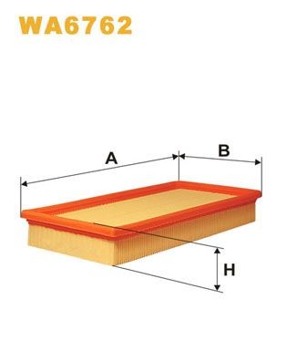 WIX FILTERS WA6762: Õhufilter