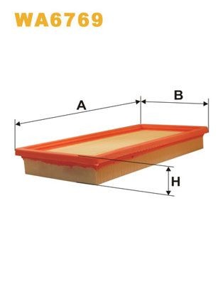 WIX FILTERS WA6769: Õhufilter