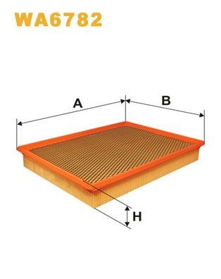 WIX FILTERS WA6782: Õhufilter