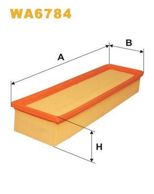 WIX FILTERS WA6784: Õhufilter
