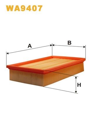 WIX FILTERS WA9407: Õhufilter