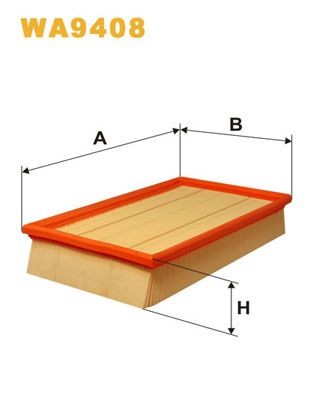 WIX FILTERS WA9408: Õhufilter