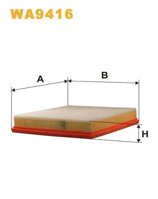 WIX FILTERS WA9416: Õhufilter