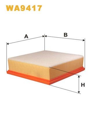 WIX FILTERS WA9417: Luftfilter