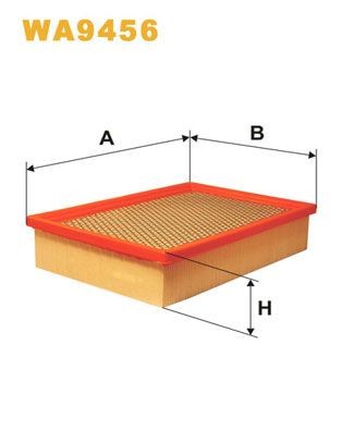 WIX FILTERS WA9456: Õhufilter