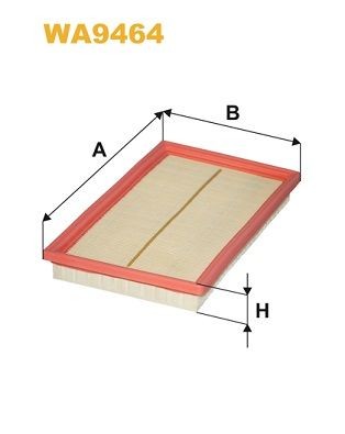 WIX FILTERS WA9464: Õhufilter