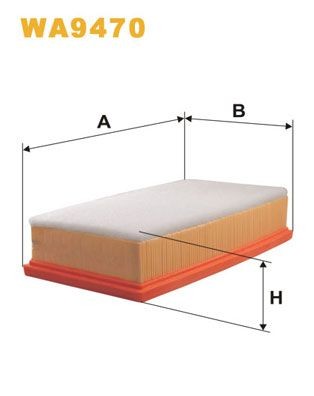 WIX FILTERS WA9470: Vzduchový filter