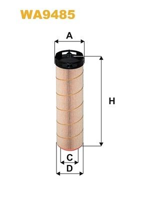 WIX FILTERS WA9485: Õhufilter