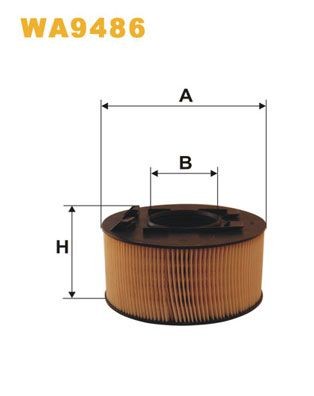 WIX FILTERS WA9486: Õhufilter