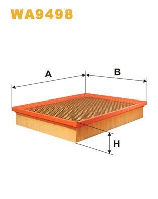 WIX FILTERS WA9498: Õhufilter