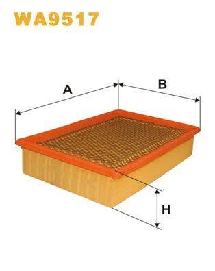 WIX FILTERS WA9517: Õhufilter