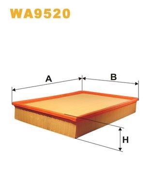 WIX FILTERS WA9520: Filtro de aire
