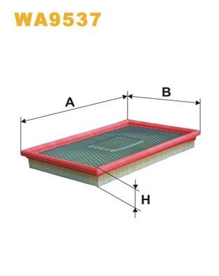 WIX FILTERS WA9537: Õhufilter