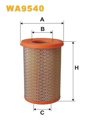 WIX FILTERS WA9540: Õhufilter
