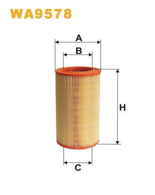 WIX FILTERS WA9578: Õhufilter