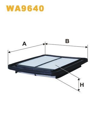 WIX FILTERS WA9640: Õhufilter