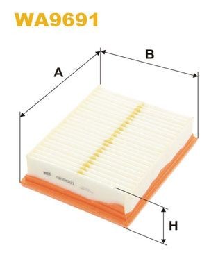 WIX FILTERS WA9691: Gaisa filtrs