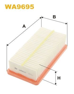 WIX FILTERS WA9695: Oro filtras