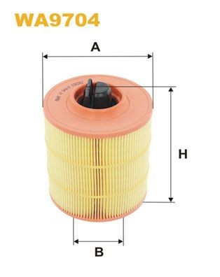 WIX FILTERS WA9704: Õhufilter