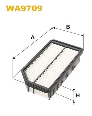 WIX FILTERS WA9709: Õhufilter
