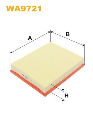 WIX FILTERS WA9721: Õhufilter